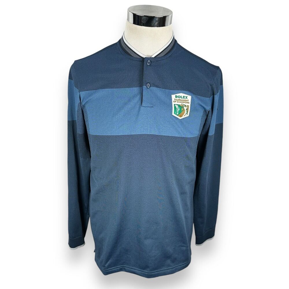 Adidas Rolex AJGA Tournament of Champions‎ Primegreen Shirt Blue Men’s Small New
